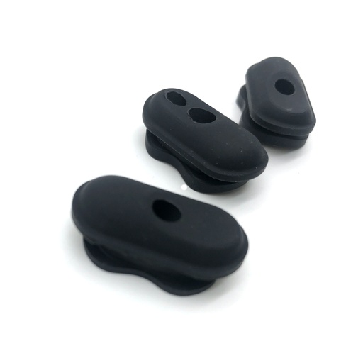 [NI-0072A] Bouchon Silicone passage de cable 3pcs