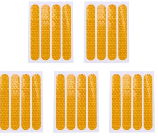 [NI-0090A] Autocollant réfléchissant (20PCS)