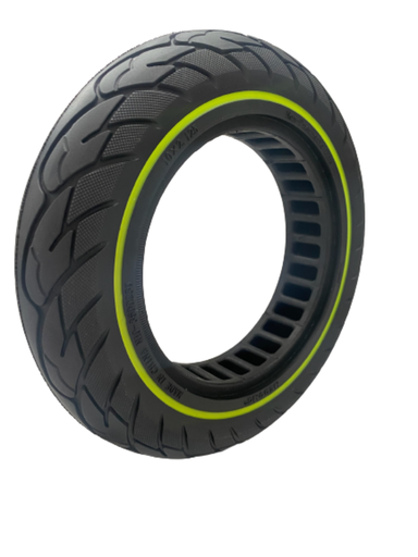 [GY058] Pneu plein fluo - 10" *2.125 34/36mm - City