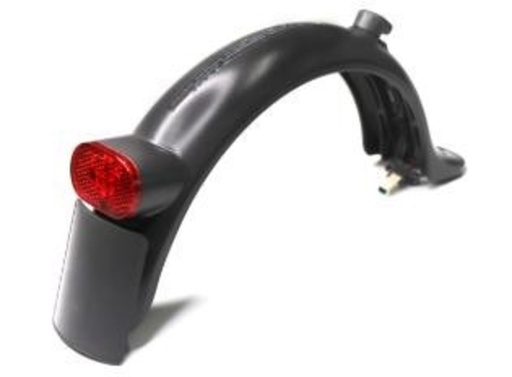 [XI-0119A] Garde boue 8.5" + plaque d'immatriculation + éclairage de garde-boue arrière + support plastique