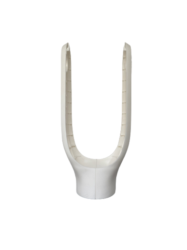 [XI-0144A] Coque de protection en plastique Blanc de fourche avant blanc origine