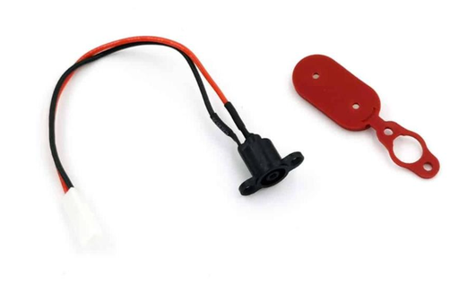 [XI-0158A] Capuchon en caoutchouc du port de charge avec aimant